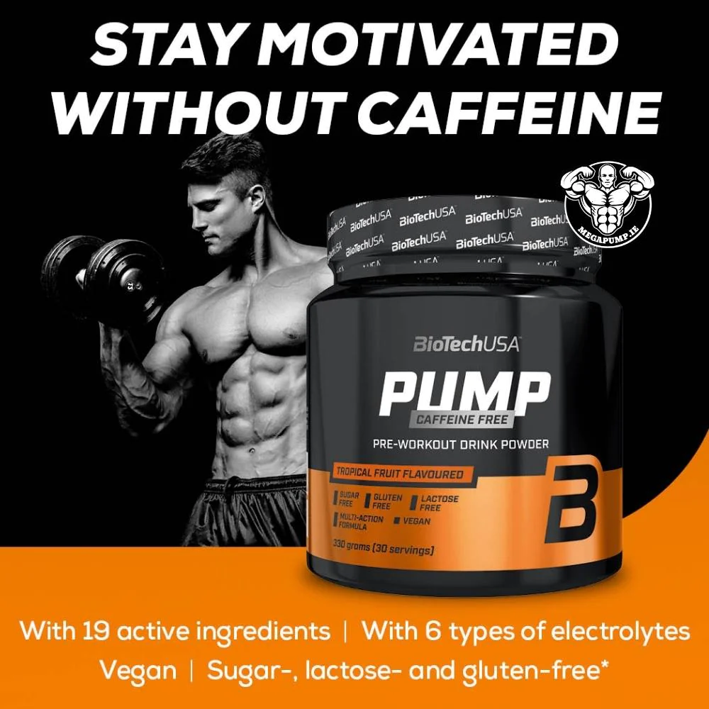 preworkout zonder cafeine
